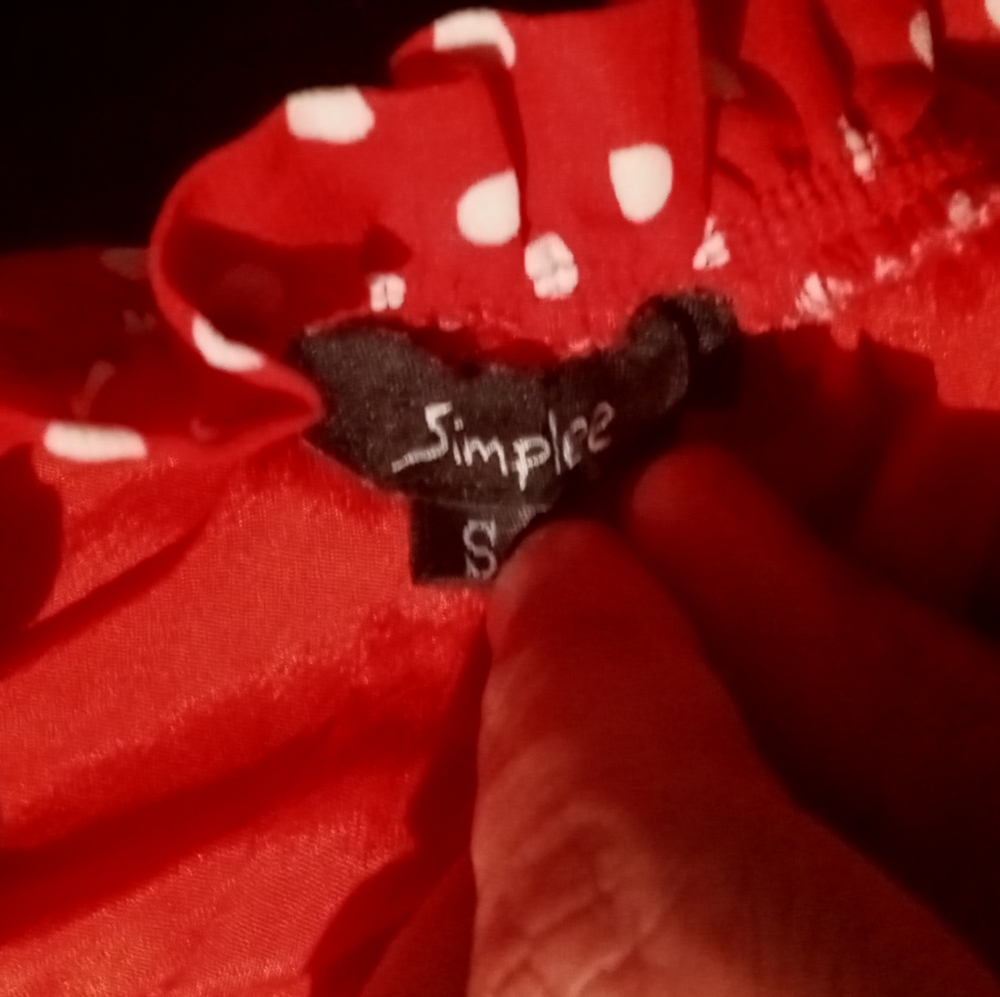 Red Polka Dot Dress - Picture 2 of 3